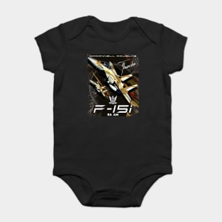 F15 IAF Israeli Air Force Fighter Jet Baby Bodysuit